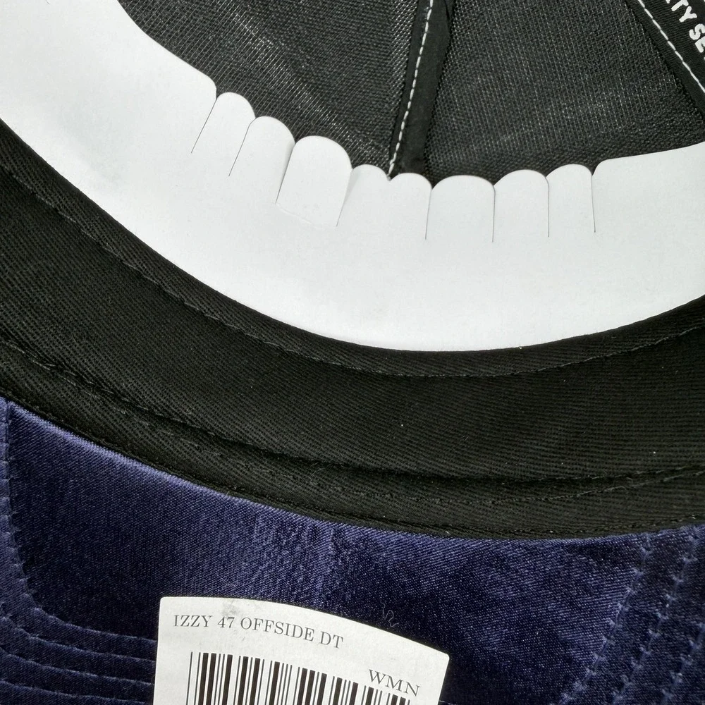Atlanta Braves Trucker‎ Satin Hat Cap Snap Back Womens Baseball 47 Offside NWOT